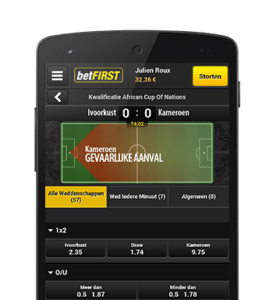 betfirst-mobiele-app