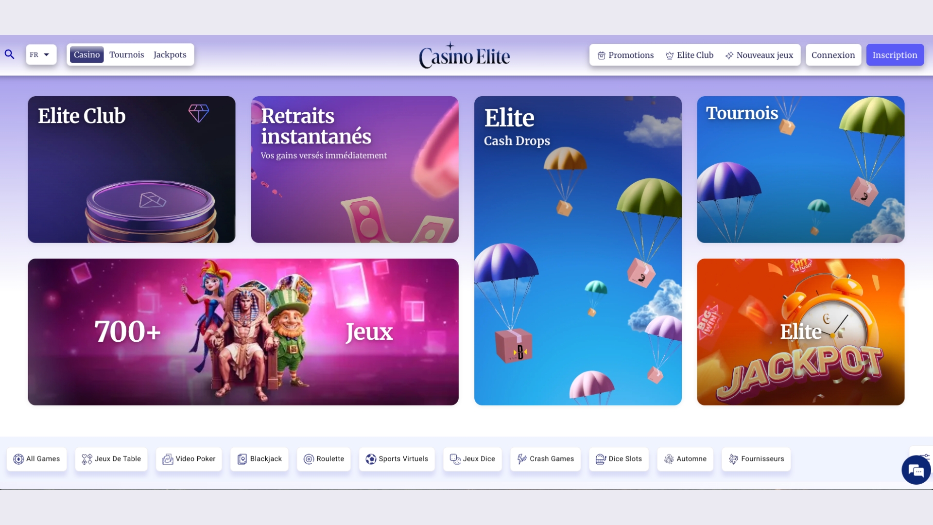 Casino Elite pourrait faire partie des meilleurs sites belges dans le futur.
