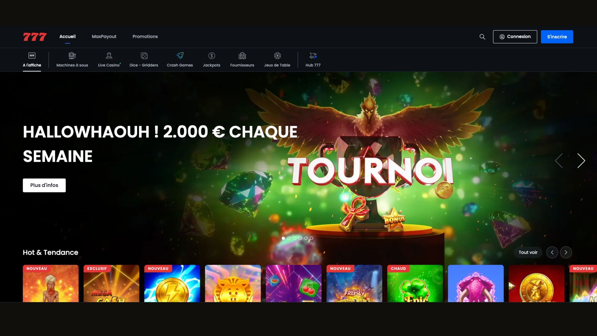Casino777 est le meilleur site en ligne de Belgique. 
