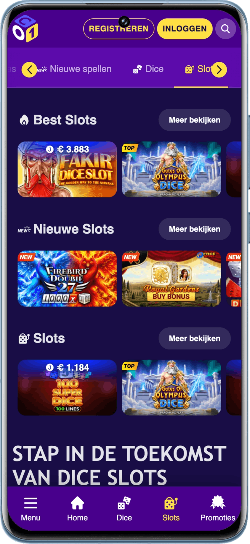 Een eerste blik op Casino1